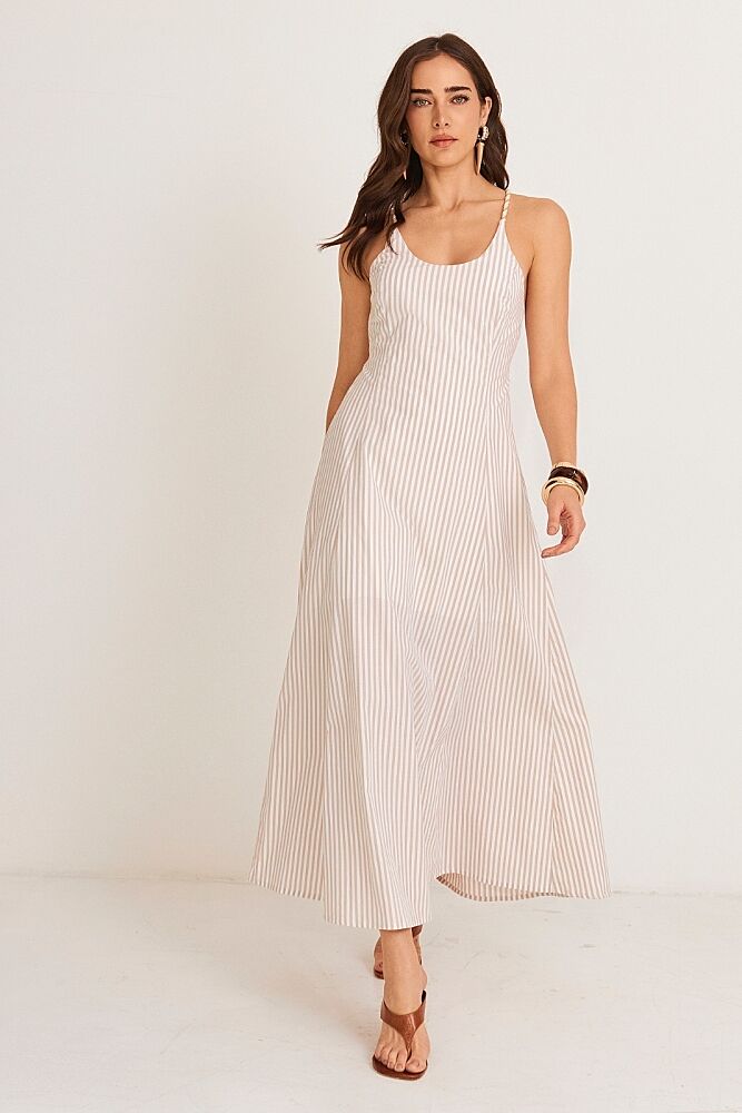 Coastal Stripe Dress Nomae - foto 10