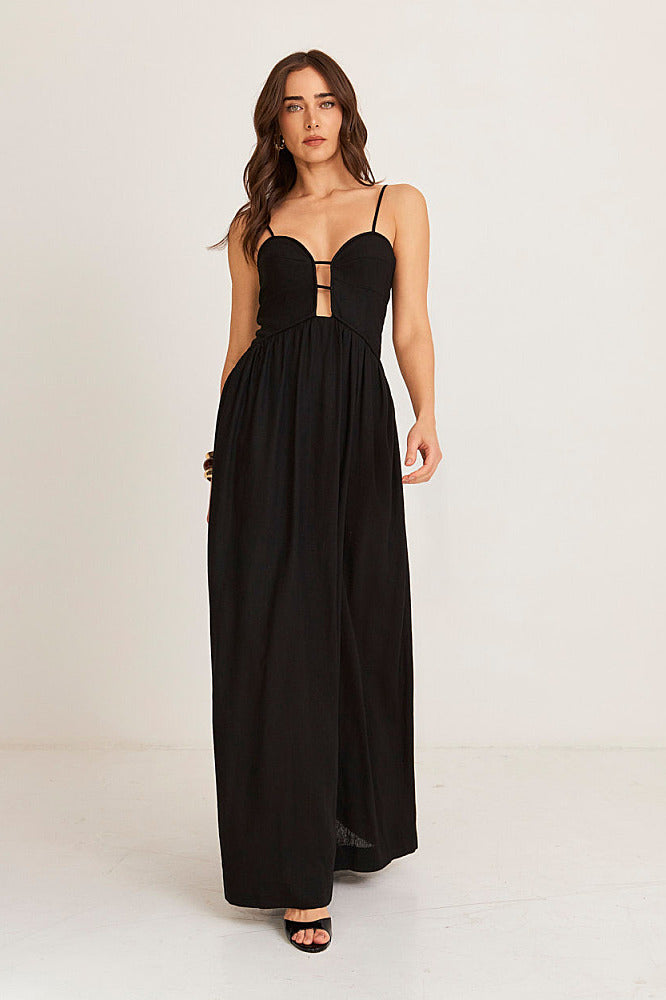 Eclipse Linen Dress Nomae - foto 1