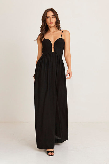 Eclipse Linen Dress Nomae - foto 1