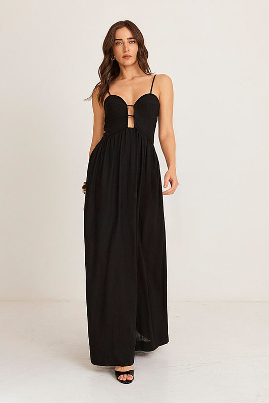 Eclipse Linen Dress Nomae - foto 1
